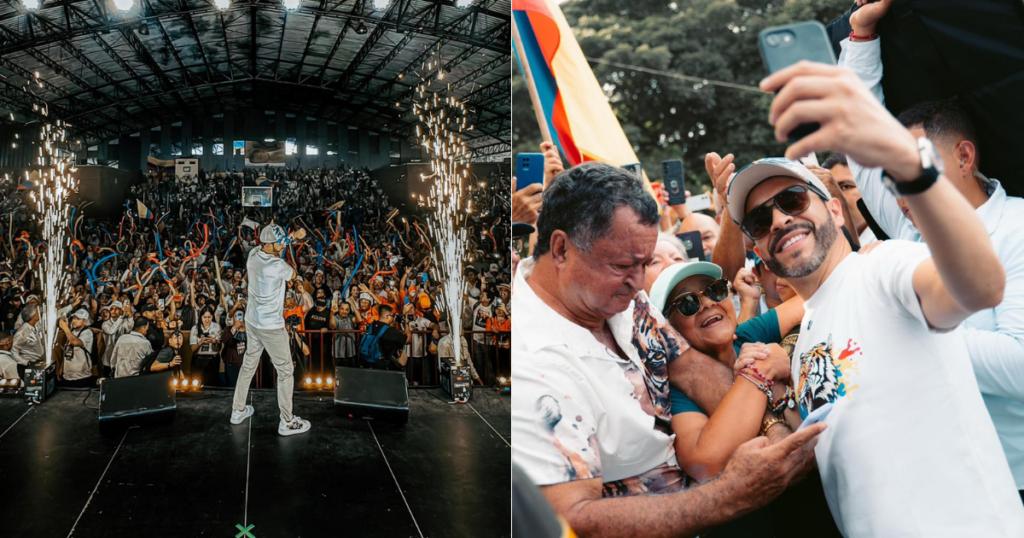 Los contrastes de la campaña de Abelardo De La Espriella en Medellín con lleno total y denuncias de intimidación