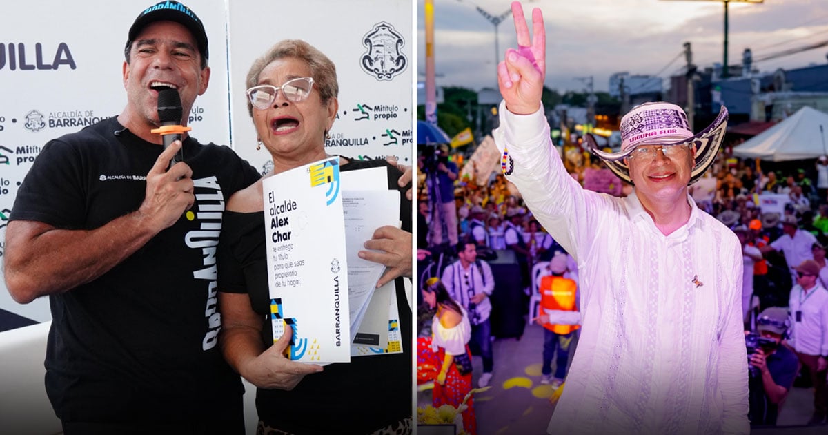 Petro aterriza en Barranquilla a entregar paneles solares mientras Alejandro Char legaliza predios Petro aterriza en Barranquilla a entregar paneles solares mientras Alejandro Char legaliza predios