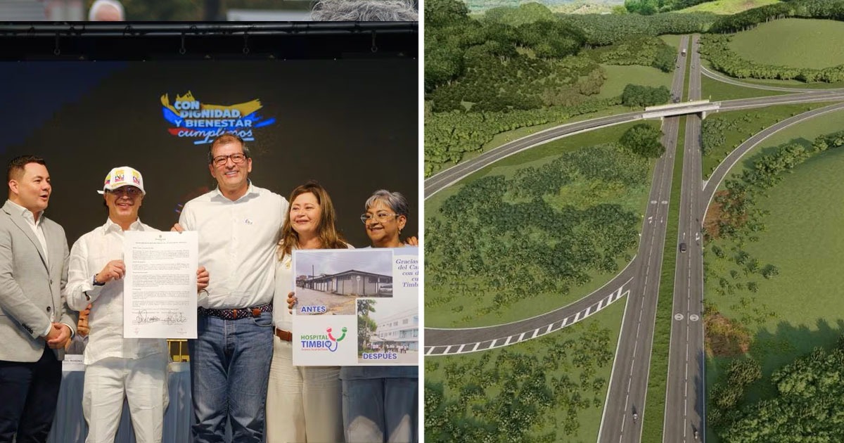 Petro dejó amarrado el contrato con los británicos de 8.8 billones para la vía Popayán y Pasto Petro dejó amarrado el contrato con los británicos de 8.8 billones para la vía Popayán y Pasto