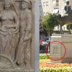Recuperan en el Rastro de Madrid una obra en bronce robada de Badajoz hace 27 años