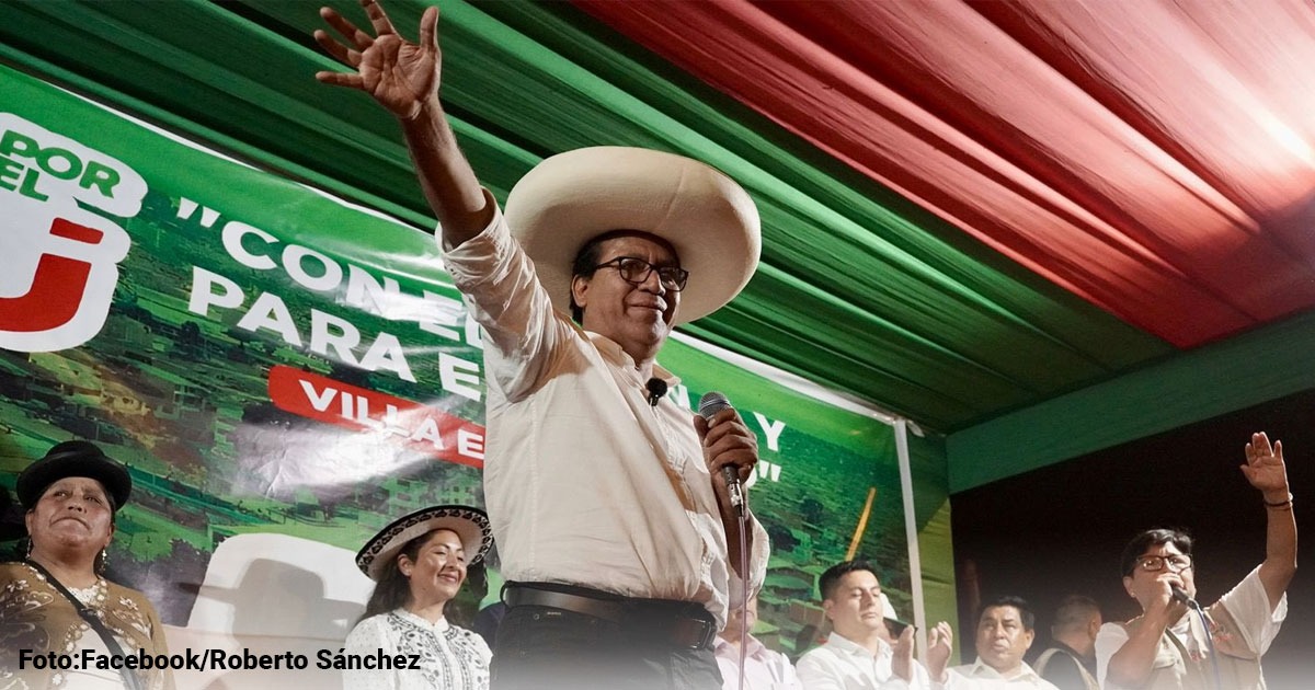 Roberto Sánchez, el rival de Keiko Fujimori con las ideas y el sombrero de Pedro Castillo
