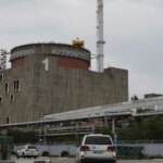 Un dron ucraniano impacta contra el edificio de una de las turbinas de la central nuclear de Zaporiyia Un dron ucraniano impacta contra el edificio de una de las turbinas de la central nuclear de Zaporiyia