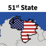 publica una imagen del país pintado con la bandera de EEUU