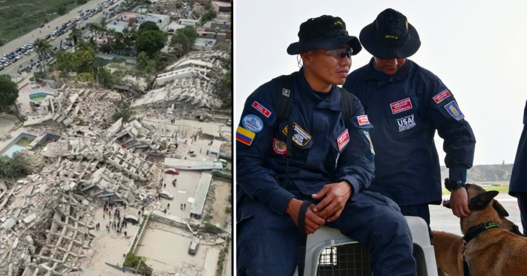 60 expertos colombianos en salvar vidas en medio de escombros aterrizaron en Caracas