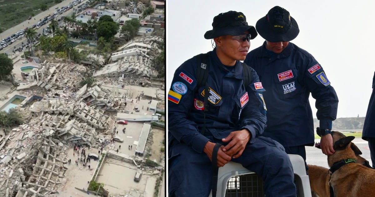 60 expertos colombianos en salvar vidas en medio de escombros aterrizaron en Caracas