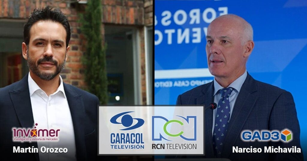 El canal Caracol y RCN se quedaron sin encuestadoras a 1 semana de las elecciones