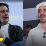 El mano a mano final por la Presidencia arrancó con insultos y gritos desde cada bando