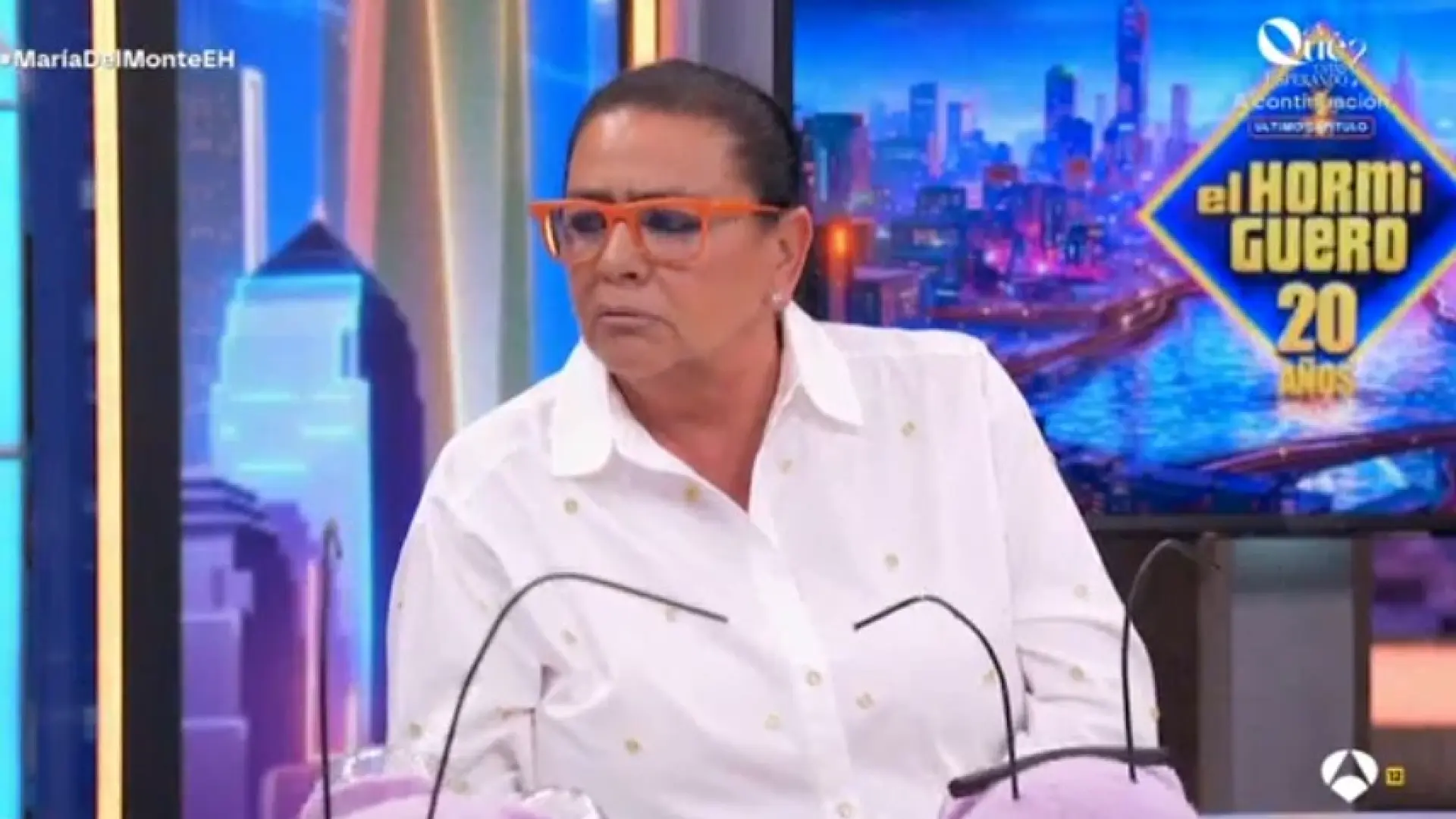 El surrealista debate entre María del Monte y Pablo Motos en ‘El Hormiguero’ sobre los espíritus: «Tú no estás bien» El surrealista debate entre María del Monte y Pablo Motos en ‘El Hormiguero’ sobre los espíritus: «Tú no estás bien»