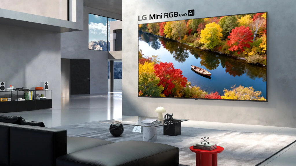 LG presenta su nuevo televisor con IA y un brillo de hasta 3.000 nits que llega a las 100 pulgadas