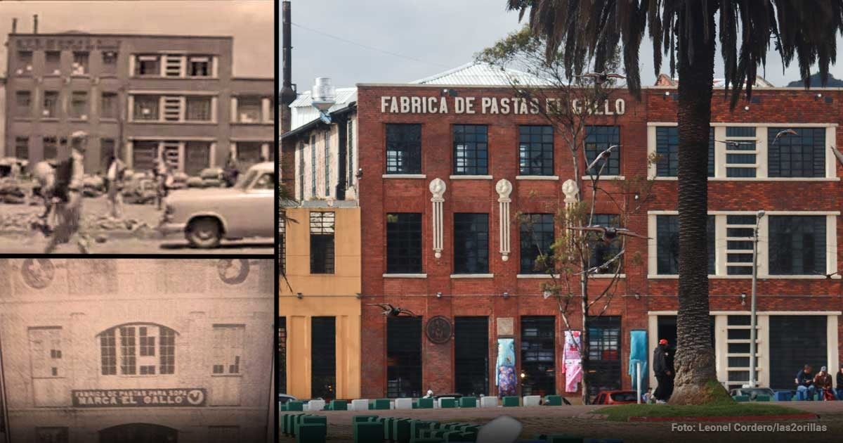 La antigua fábrica de Pastas El Gallo de donde salieron los primeros espaguetis a la venta en Bogotá sigue en pie La antigua fábrica de Pastas El Gallo de donde salieron los primeros espaguetis a la venta en Bogotá sigue en pie
