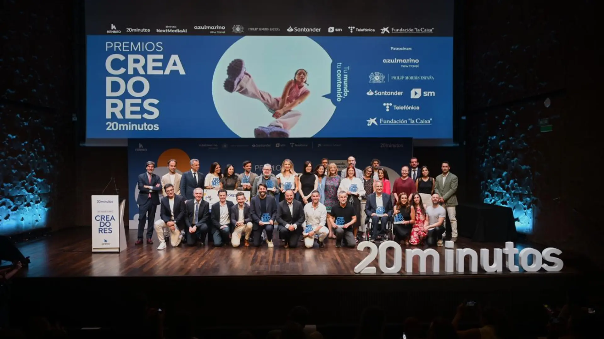 Lista completo de ganadores en los Premios Creadores 2026