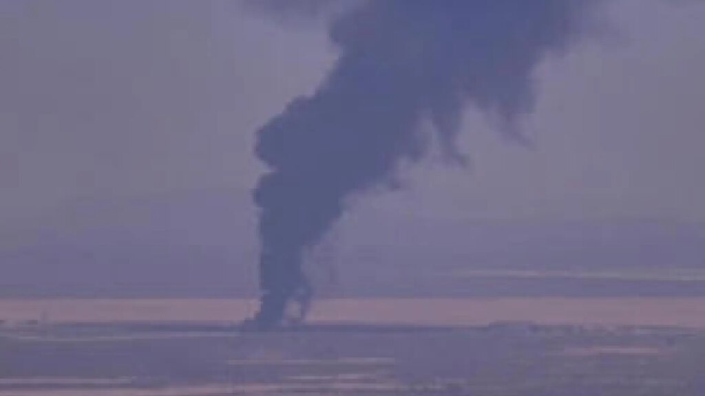 Mueren los ocho tripulantes de un bombardero B-52 que cayó durante una misión rutinaria en California