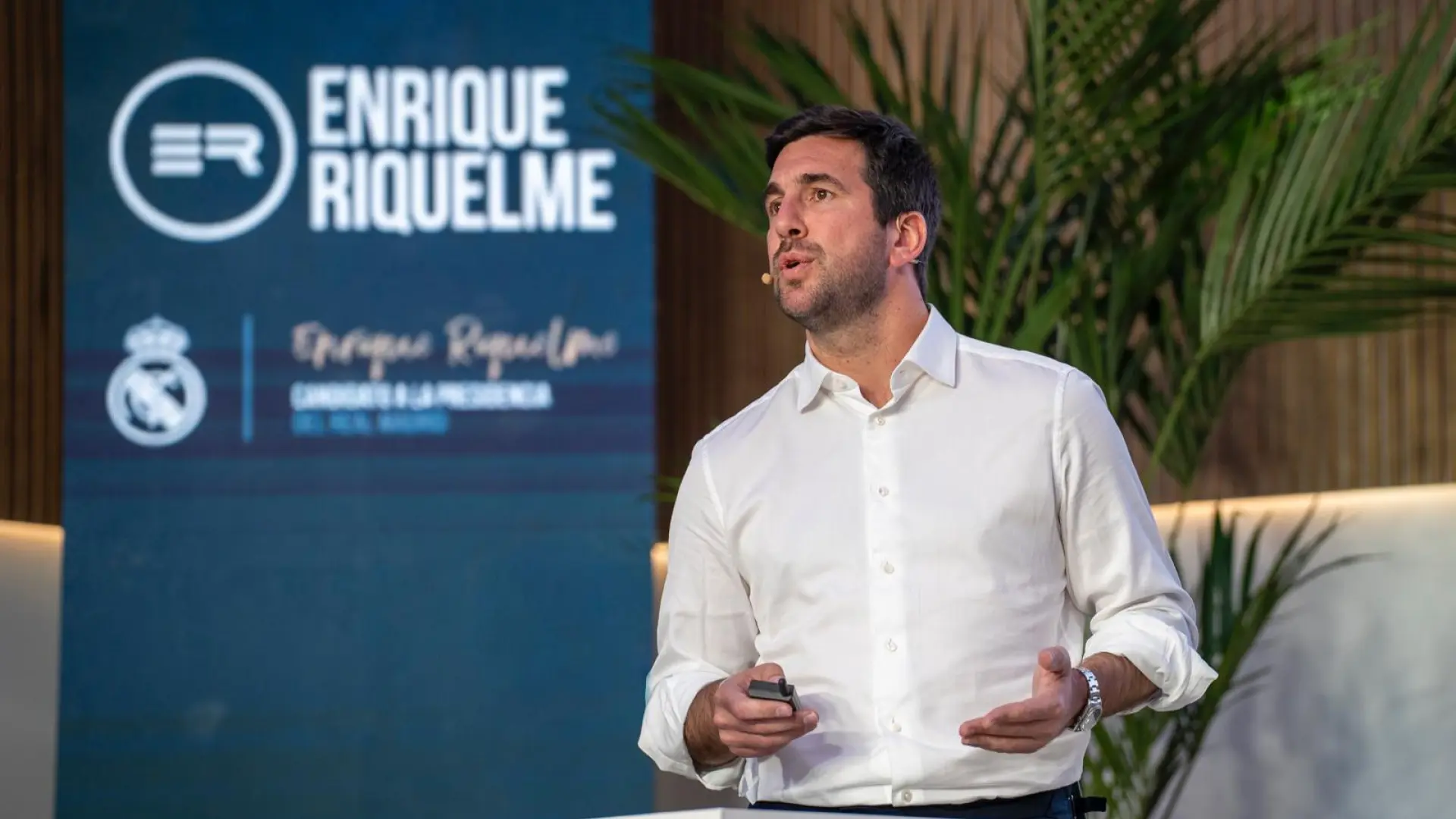«Si yo soy presidente, Raúl González Blanco será el director deportivo del Real Madrid»