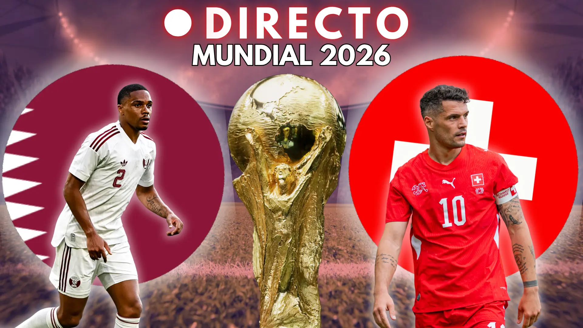 Suiza, Mundial 2026 en directo: última hora, marcador y goles del partido del Grupo B de la jornada 1