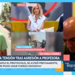 «Tiene la nariz rota y la mandíbula dolorida» «Tiene la nariz rota y la mandíbula dolorida»