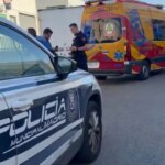 Un hombre herido al caer desde una altura de seis metros en una nave durante una celebración familiar