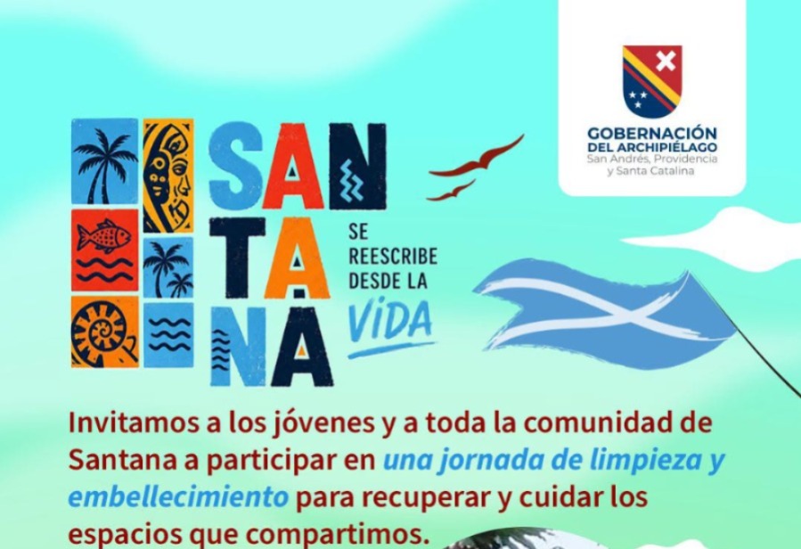 Comunidad de Santana se une en jornada de limpieza y embellecimiento del barrio Comunidad de Santana se une en jornada de limpieza y embellecimiento del barrio