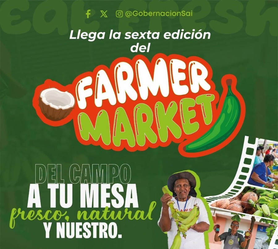 Gobernación de San Andrés invita a la sexta edición del Farmer Market para apoyar a los productores locales