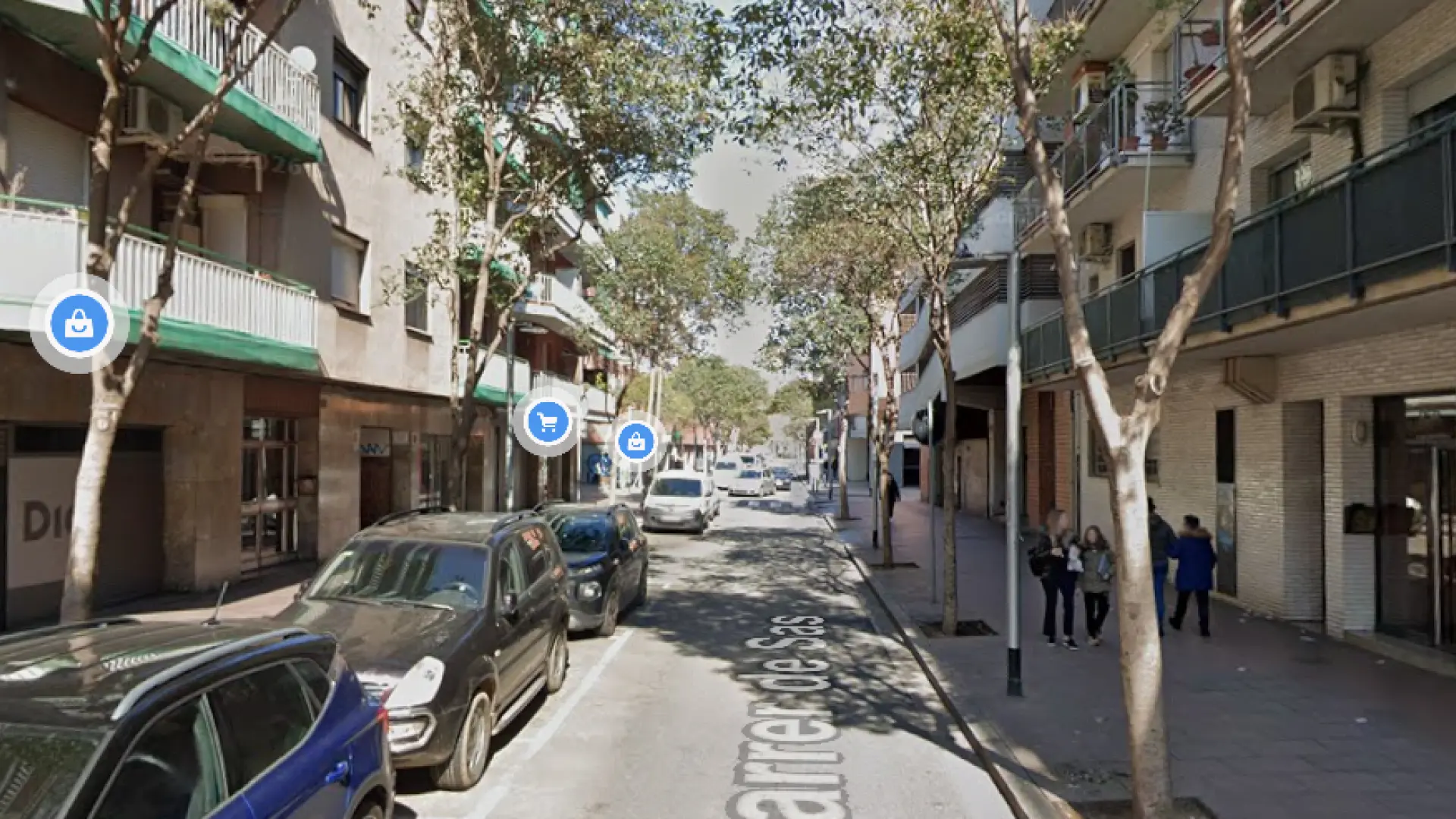 los Mossos buscan al agresor, que ha huido