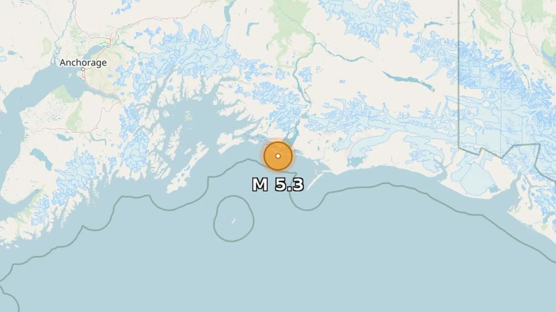 registrado un terremoto de 5.3 en Alaska en pleno Anillo de Fuego del Pacífico