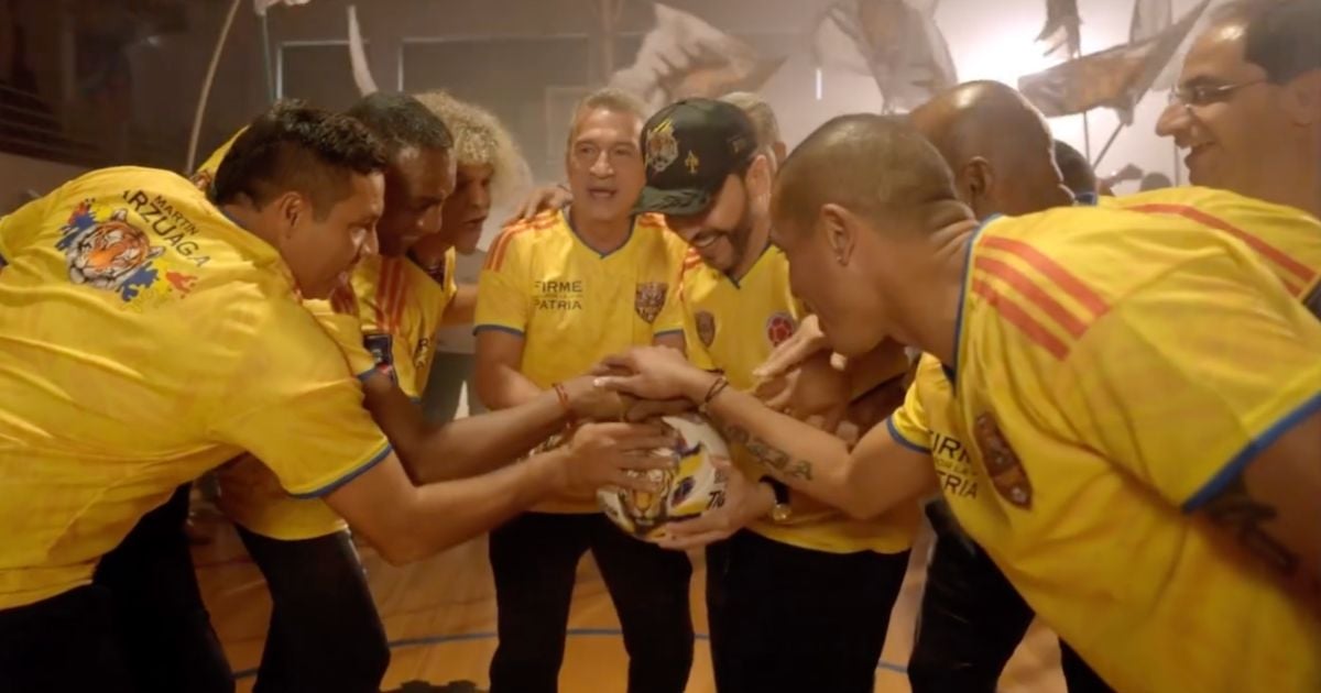 ‘La selección del Tigre’; el video en el que grandes exfutbolistas colombianos se la juegan con De la Espriella ‘La selección del Tigre’; el video en el que grandes exfutbolistas colombianos se la juegan con De la Espriella
