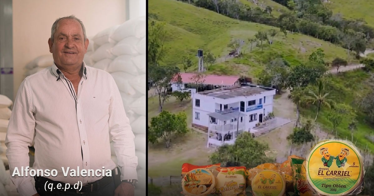 Así fue como mataron a Luis Valencia, el hombre que sin nada en el bolsillo fundó Arepas El Carriel Así fue como mataron a Luis Valencia, el hombre que sin nada en el bolsillo fundó Arepas El Carriel