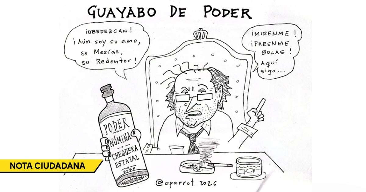 Caricatura: Guayabo de poder