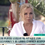 Carmen Borrego aclara su ausencia en el bautizo del hijo de Noemí Salazar: «No me sentí invitada» Carmen Borrego aclara su ausencia en el bautizo del hijo de Noemí Salazar: «No me sentí invitada»