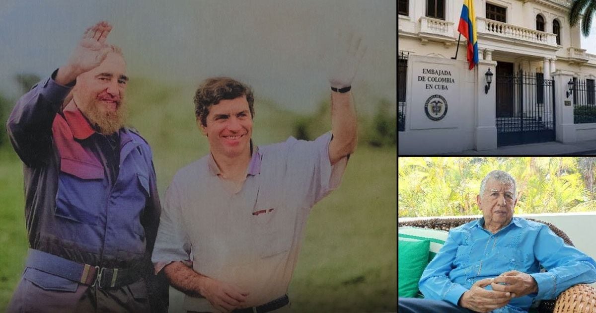 El adiós del embajador José Noe Ríos quien cerrará las puertas de la embajada en Cuba por decisión de De la Espriella El adiós del embajador José Noe Ríos quien cerrará las puertas de la embajada en Cuba por decisión de De la Espriella