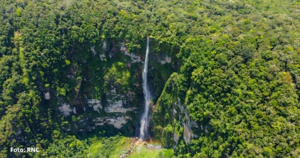 El rincón de Colombia, escondido en los Llanos Orientales, donde parece que la lluvia desafía la gravedad