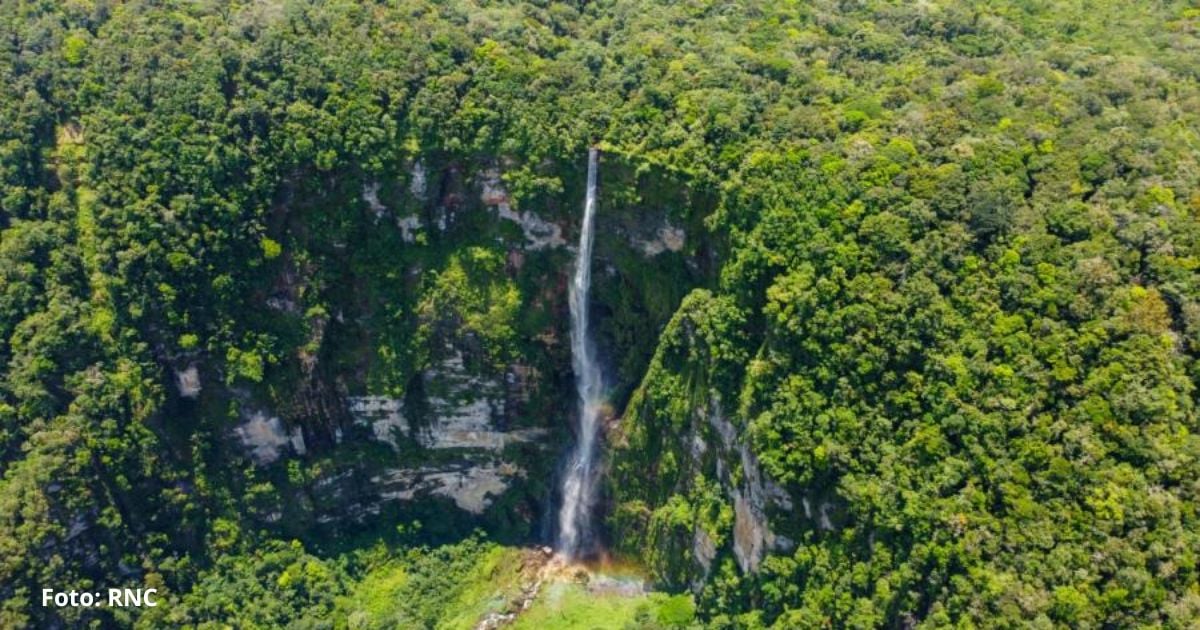 El rincón de Colombia, escondido en los Llanos Orientales, donde parece que la lluvia desafía la gravedad