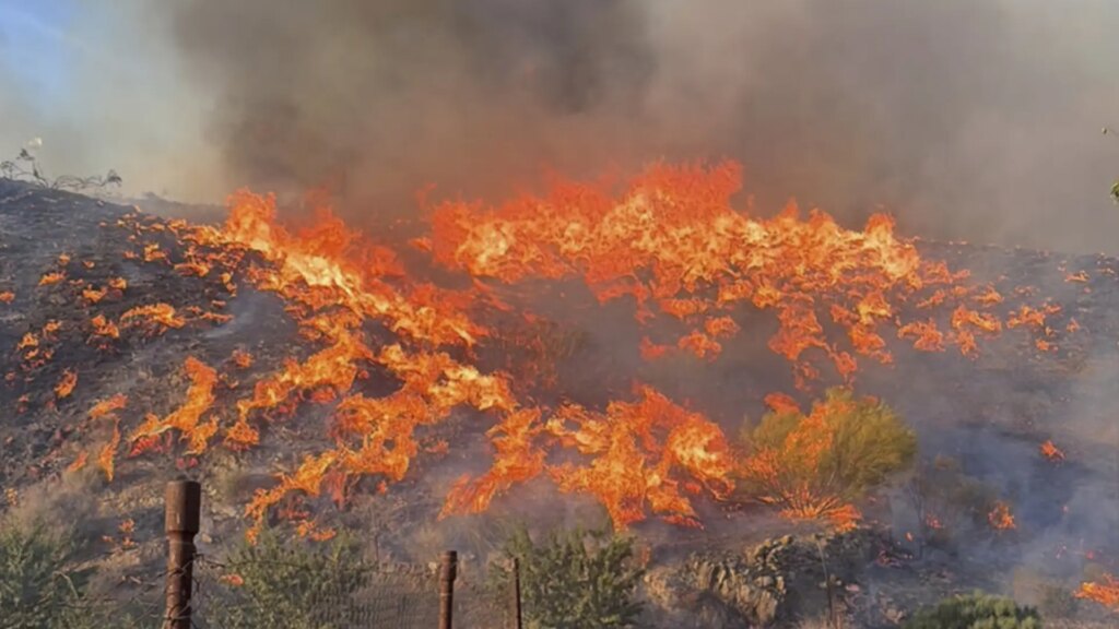 «En dos o tres horas el incendio era una lengua de fuego» «En dos o tres horas el incendio era una lengua de fuego»