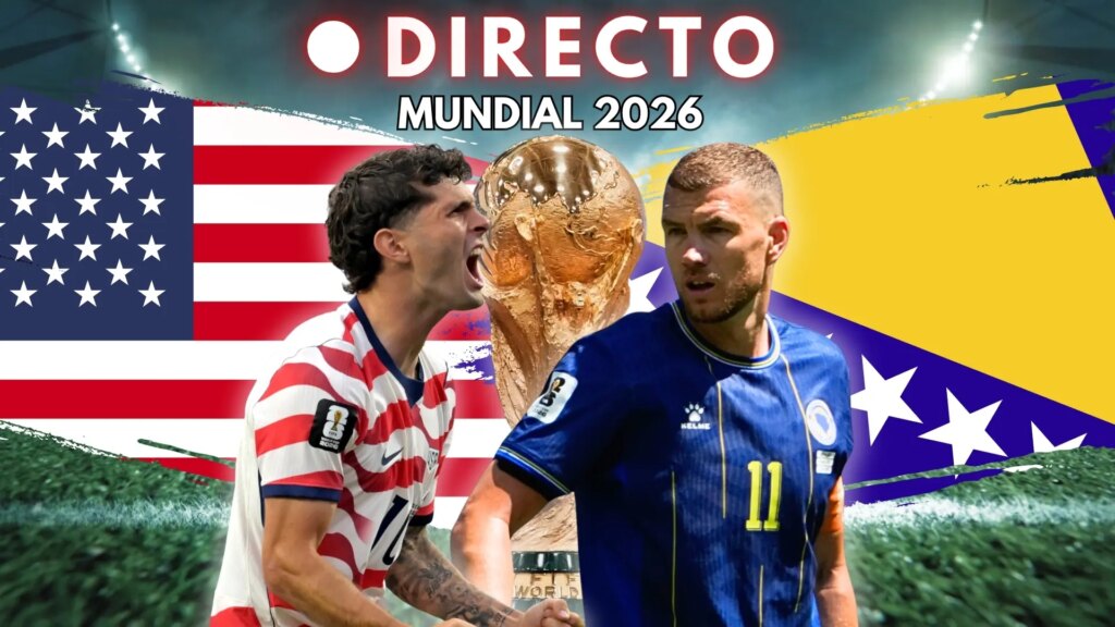 Estados Unidos – Bosnia del Mundial 2026, en directo: goles, marcador y última hora de los dieciseisavos de final