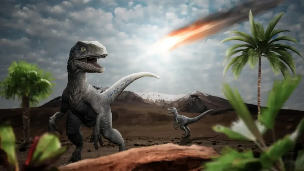 Identifican una clase de meteorito «extraño» que causó la extinción de los dinosaurios