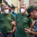 La lucha contra un monstruo de fuego fuera de control