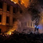 Ocho muertos, entre ellos dos niños, en un ataque masivo ruso contra Ucrania