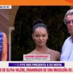 Philippe Roger, el viudo de Olivia Valère, presenta a su novia, una brasileña 60 años menor: «Es un hombre cautivador»