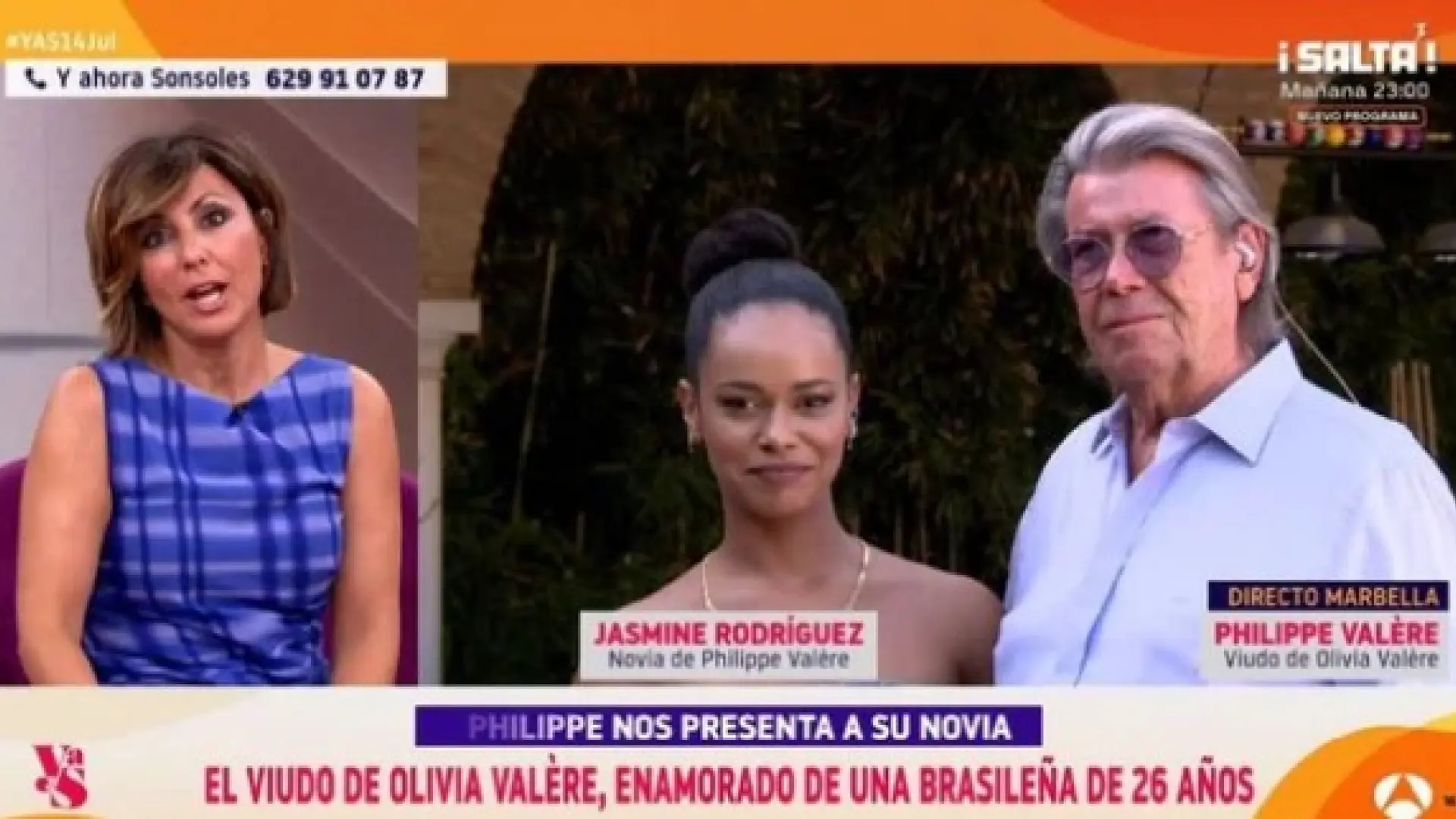 Philippe Roger, el viudo de Olivia Valère, presenta a su novia, una brasileña 60 años menor: «Es un hombre cautivador» Philippe Roger, el viudo de Olivia Valère, presenta a su novia, una brasileña 60 años menor: «Es un hombre cautivador»