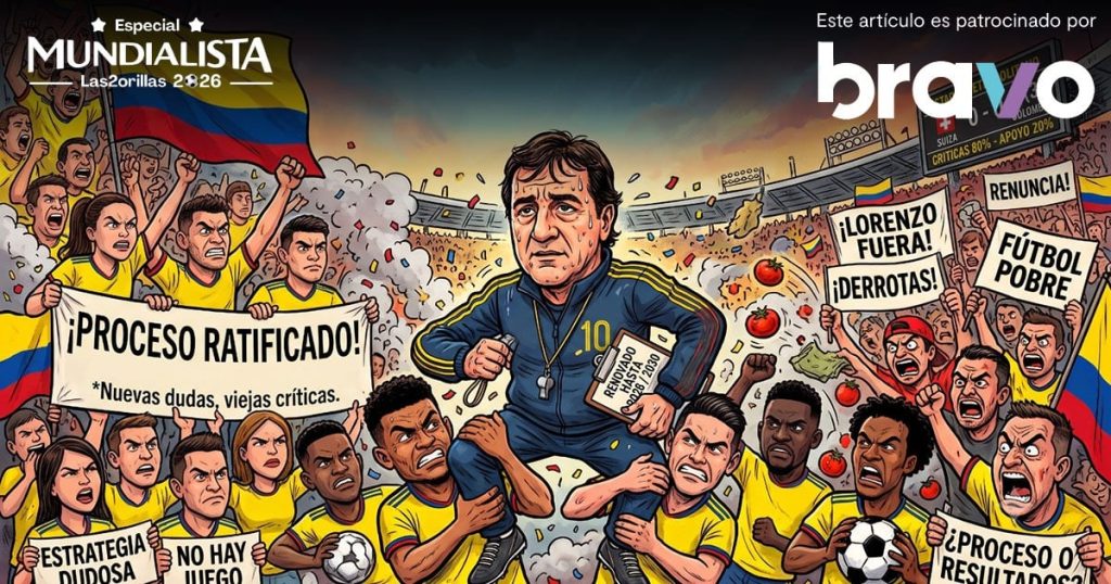 Por qué renovaron a Néstor Lorenzo como técnico de Colombia a pesar de críticas y derrotas