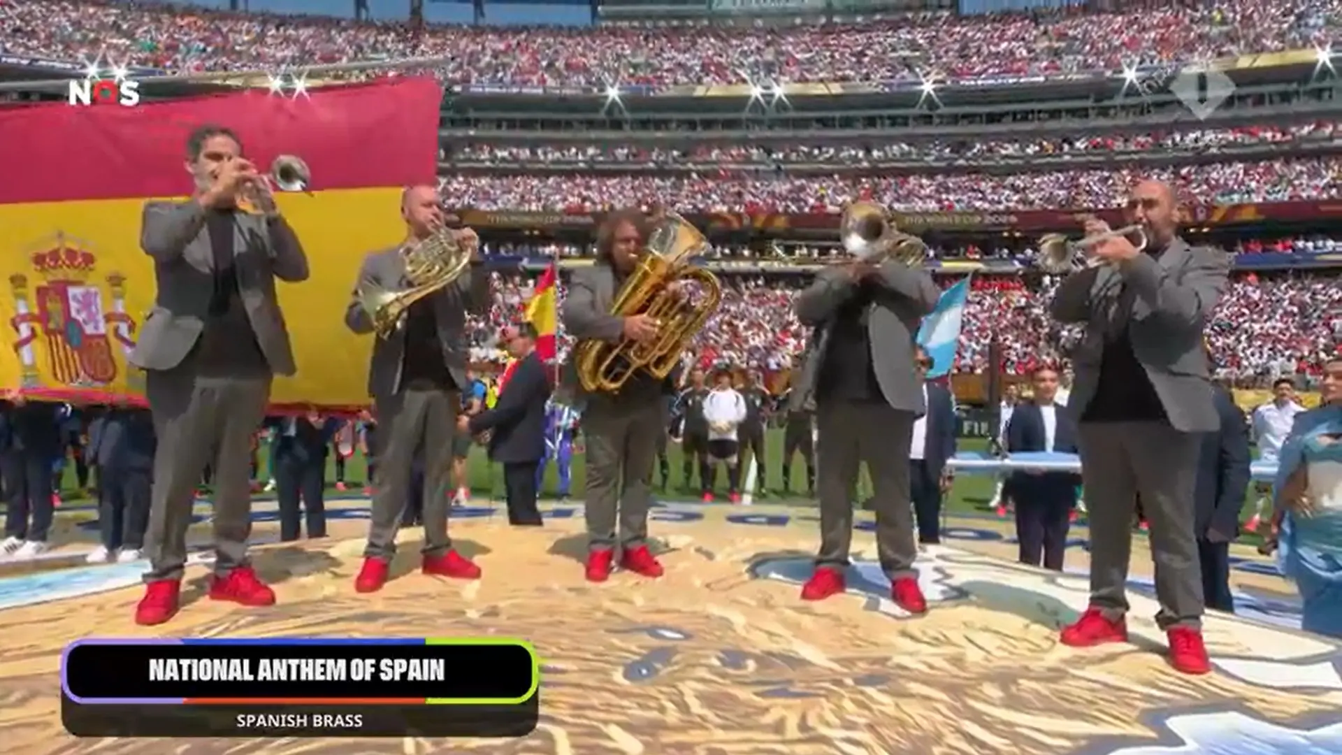 Quiénes son Spanish Brass, el quinteto de metales que ha interpretado el himno de España antes de la final del Mundial Quiénes son Spanish Brass, el quinteto de metales que ha interpretado el himno de España antes de la final del Mundial