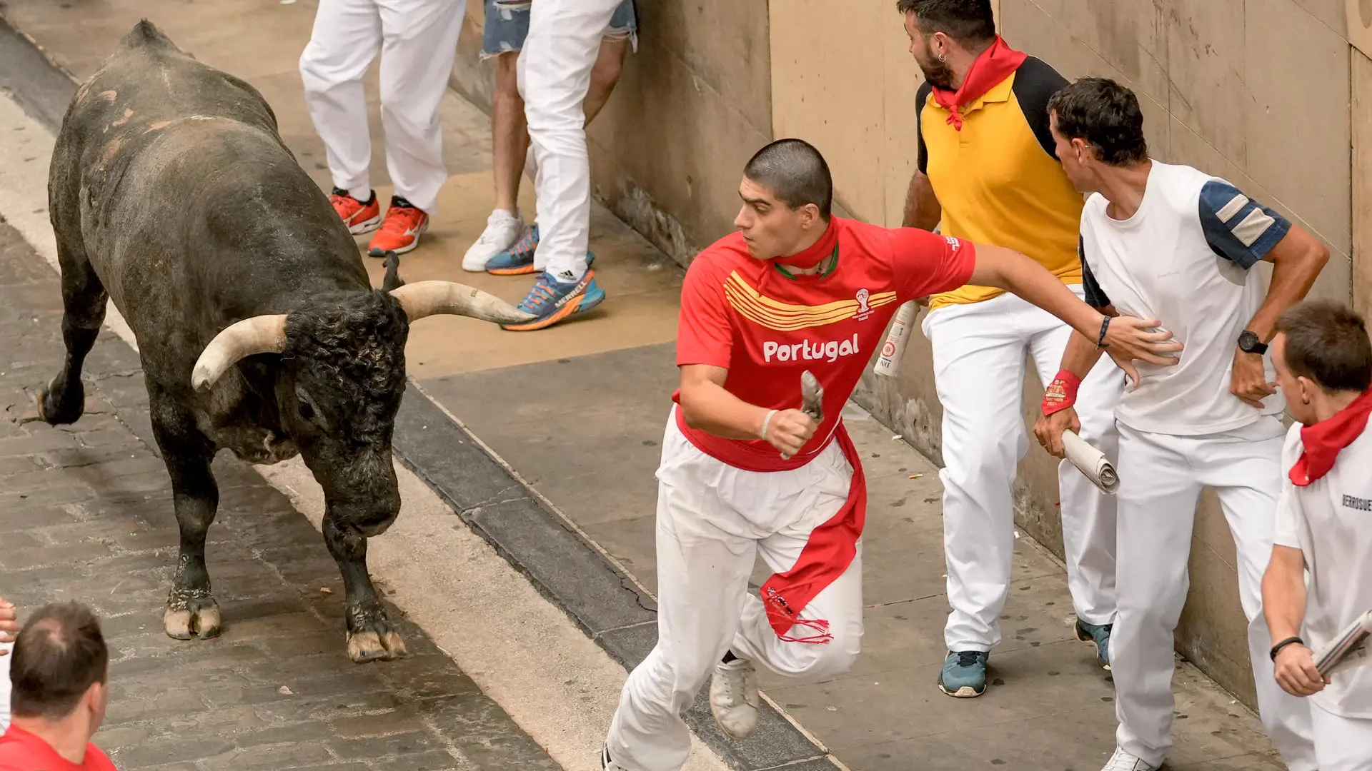 Séptimo encierro de San Fermín 2026, en directo