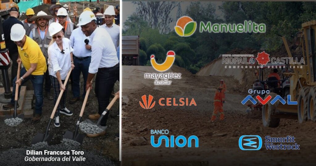 Siete grandes empresas con negocios en el Valle cajearon con la Dian impuestos por obras en los municipios