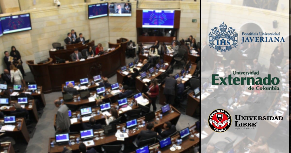 Tres universidades de Bogotá pusieron el mayor número de senadores que empiezan el 20 de julio