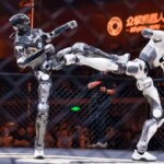 así ha sido el primer torneo de combate entre robots humanoides en China