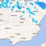 estas son las zonas donde caerá más agua