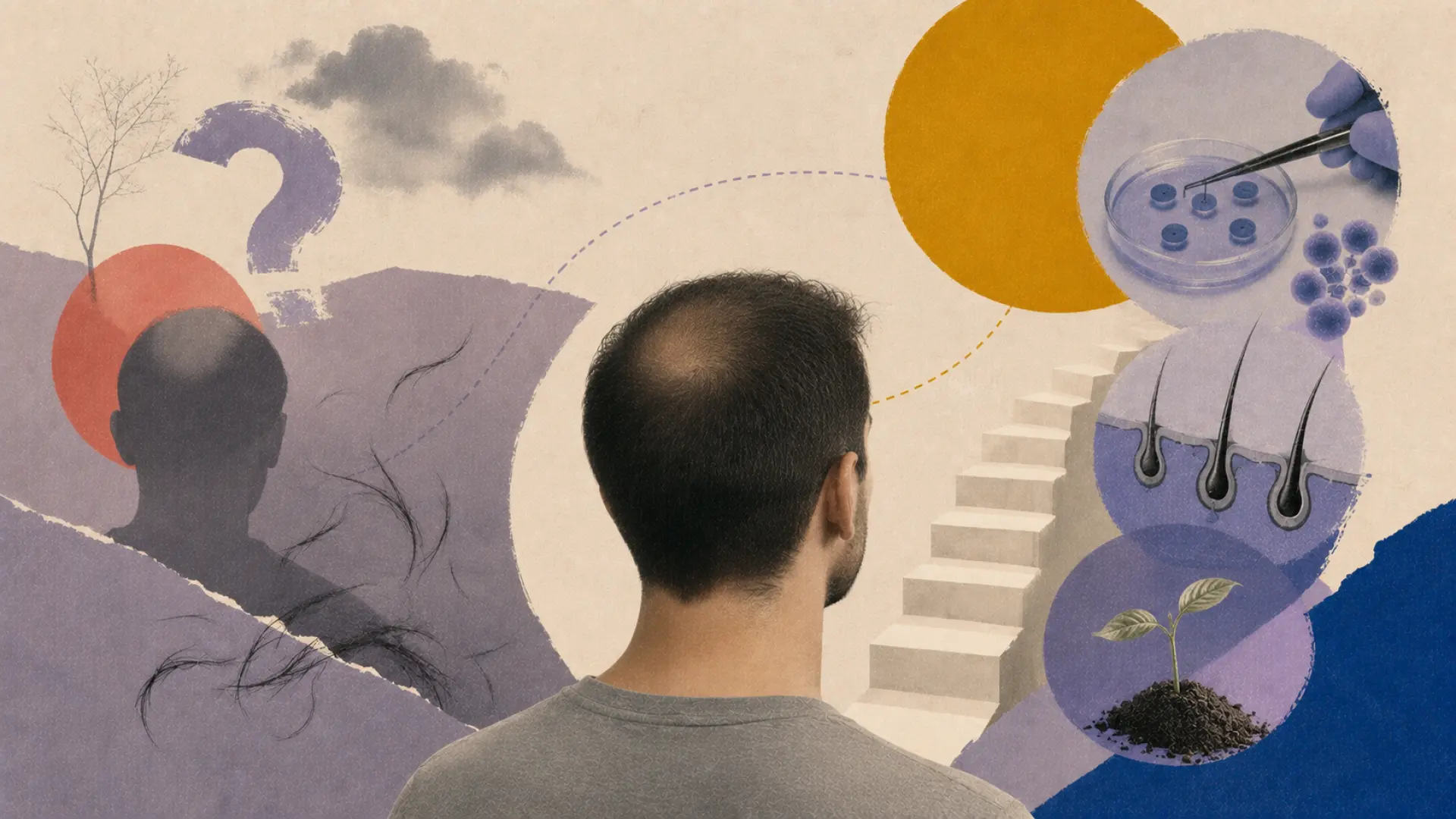 así debemos interpretar los avances contra la alopecia y el mensaje que, de momento, trasladamos
