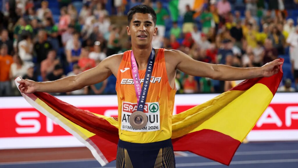 Attaoui, bronce en la final de los 800 metros