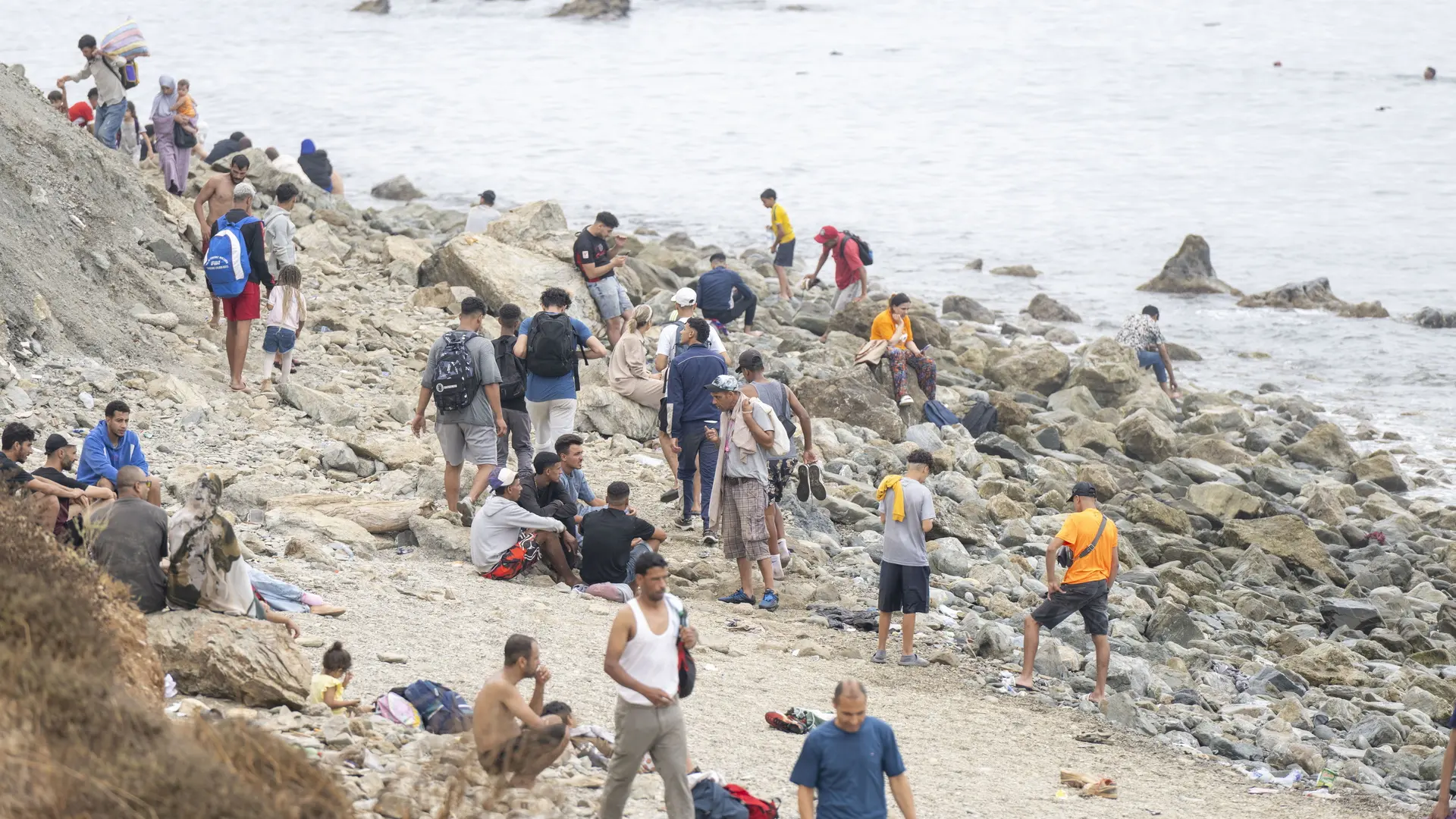 Aumenta el número de familias de Marruecos que denuncian la desaparición de personas en la entrada masiva a Ceuta