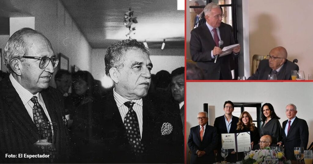 Cuando Plinio Apuleyo Mendoza dejó atrás la izquierda para defender tesis conservadoras y terminar admirado por Uribe