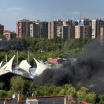 Desalojado el centro comercial La Vaguada por un incendio que deja un vigilante con intoxicación leve por humo